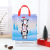 Cross-Border Santa Claus Non-Woven Bag Cartoon Snow Large Handheld Bag Gift Bag Shopping Bag Camping Buggy Bag