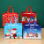 Cross-Border Christmas Non-Woven Bag Cartoon Cartoon Handbag Santa Snowman Buggy Bag Factory Wholesale