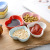 Wholesale Japanese Heart-Shaped Ceramic Dish Sauce Dipping Home Seasoning Dish Hotel Restaurant Desserts Snack Dish