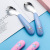 Factory Direct Sales Wholesale 304 Bent Spoon Fork Creative Pattern Set Children Baby Curved Spork Baby Spoon Wholesale