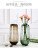 Italian Design Light Luxury Thick Primary Color Glass Vase Nordic Creative Flowerpot Soft Decoration Home Decoration Crafts
