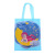 Dried Shrimp Cartoon Cute Mermaid Color Printing Portable Shopping Bag Woven Bag Non-Woven Fabric Life Supplies Storage Bag