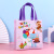 Amazon Cross-Border Birthday Gift Bag Non-Woven Bag Handbag Cartoon Cake Balloon Coated Waterproof Bag