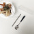 Steel Tableware Children's Tableware Student Travel Portable Tableware Fork Spoon ThreePiece Set Including Chopsticks