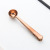Stainless Steel Coffee Spoon Clip Multi-Functional Sealing Clip PVD Gold-Plated Rose Black and Golden