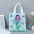 Dried Shrimp Cartoon Avocado Mermaid Dinosaur Printing Decoration Student Learning Tool Textbook Non-Woven Tote Bag