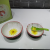 Spot Processing Hand Painted Bowl Sets of Foreign Trade Export Tray Kitchen Supplies Rice Bowl Noodle Bowl Ceramic Bowl Soup Bowl Spoon