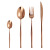 304 Stainless Steel Tableware Set Hotel Western Tableware Knife Fork and Spoon Coffee Spoon FourPiece Suit Set