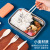 Travel Picnic School Tableware FourPiece Set Folding Container Children's Portable Chopsticks Spoon Knife and Fork Set