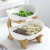 Room Entrance Key Tray Storage Pot Snack Dried Fruit Plate New MultiLayer Ceramic Front Desk New Chinese Fruit Plate