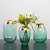 Nordic Creative Gold-Plated Colorful Gilt Edging Glass Vase Flowers Flower Holder Home Decoration Decoration Crafts