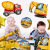 New Shuttle Bus Bulldozer Excavator Dumptruck Aluminum Balloon Wholesale Suit Party Decoration