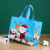 Cross-Border Christmas Non-Woven Bag Cartoon Cartoon Handbag Santa Snowman Buggy Bag Factory Wholesale