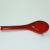 Restaurant Eating Spoon Red and Black Resin Spoon with Hook Household Tableware Plastic Spoon Imitated Porcelain Spoon