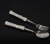 Crystal Diamond 304 Stainless Steel Spoon Fork 3Piece Set Portable Spoon Fork Spoon Adult and Children Tableware