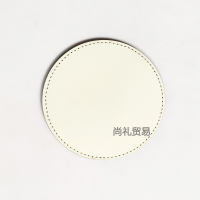 Platform for New Thermal Transfer Printing Pu Coaster Thermal Transfer Blank Consumables Sublimation DIY Coaster