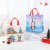 Cross-Border Santa Claus Non-Woven Bag Cartoon Snow Large Handheld Bag Gift Bag Shopping Bag Camping Buggy Bag