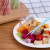 3027 Plastic Fruit Fork Household Disposable Tableware Fruit Two-Tooth Fork Pastry Fork Fruit Fork Wholesale