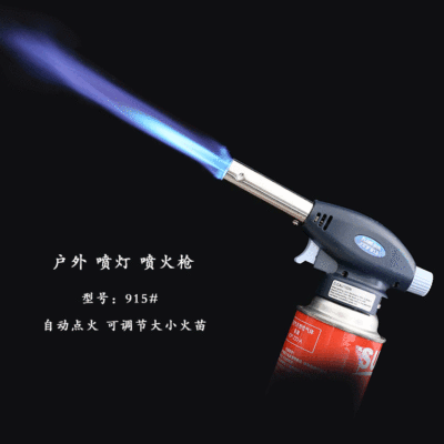 Supply 915 Disinfection Spray Gun Card Type Blow Torch Gas Flame Gun Welding Gun Outdoor Barbecue Flame Gun
