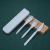 Wheat Daily Knife Fork and Spoon ThreePiece Set Student Travel Portable Dining Knife Noodle Fork Soup Spoon 3Piece Logo