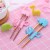 Children Training Chopsticks Tableware Stainless Steel Practice Spoon Chopsticks Cartoon Pattern Portable TwoPiece Set