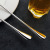 Spoon Ice Spoon Stainless Steel round Spoon Long Handle Spoon Coffee Stir Spoon Mug Spoon Titanium Long Handle Ice Spoon