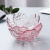 Glass Cherry Blossom Dish Pink Golden Edge Saucer Dish Kitchen Daily Use Seasoning Dish Seasoning Bowl Glass Tableware