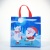 Cross-Border Amazon Christmas Series Snowman Santa Claus Non-Woven Hand Gift Shopping Bag Film Waterproof Bag