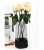 Nordic Simple Frosted Vase Transparent Vase Table Decoration Living Room Aquatic Flower Arrangement Modern Home Flower Decoration