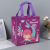 Dried Shrimp Cartoon Mermaid Non-Woven Student Book Buggy Bag Cute Printed Children Stationery Portable Handbag