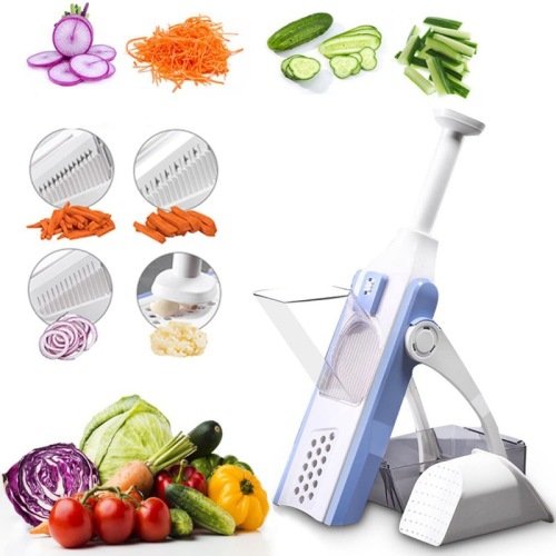 adjustable multi-function grater kitchen household fruit-and-vegetable slicer three-in-one grater stainless steel grater