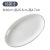 White Ceramic Fish Plate Fish Steaming Plate Thick Edge Oval Household Dish Large Restaurant Restaurant Hotel Tableware