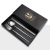 and Spoon Gift Box Stainless Steel Bright Mirror Portuguese Tableware Titanium FourPiece Black Gold Spoon Chopsticks Set