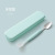 Baby Scraping Apple Butter Spoon Kit Complementary Food Silicone Soft Spoon Scraping Water Puree Grinding Artifact