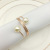 Hotel Wedding Spring Pearl Napkin Ring Napkin Ring Napkin Ring Metal Cloth Ring Factory Wholesale