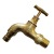 South Africa Brass Bibcock 1/24 Points Zinc Alloy Tap Slow Opening Water Nozzle Engineering Household Washing Machine Faucet