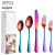 Amazon Cross-Border Products 1010 Stainless Steel Tableware 30-Piece Set Table Knife Spoon Fork Tea Spoon Gift Set