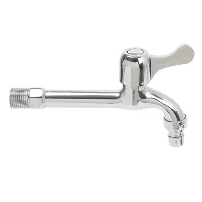 Factory Lengthened Washing Machine Faucet Extra-Long Quick-Opening Faucet Alloy Copper Core Pointed Faucet Wholesale