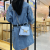 Korean Children's Bag 2022 New Candy Color Mini Hand Carrying Messenger Bag Fashion Trendy Girl Princess Coin Purse