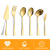 Cross-Border Supply Hotel Stainless Steel Public Tableware Set Banquet Service Spoon Fork Dishes Colander Butter Knife