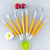 CrossBorder Quality Model in Stock Whole Kitchen Innovative Supplies Baking Supplies 8PCs Carving Group Baking Tool Set