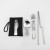 Picnic Tableware Travel Folding Tableware ThreePiece Set 304 Stainless Steel Folding Knife Fork and Spoon Chopsticks