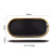 Nordic Style Black Gilt Edging Porcelain Storage Tray Jewelry Tray Dim Sum Plate Dinner Plate Cake Plate Swing Plate