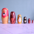 Painted Grinding Six Layers Russian Matryoshka Doll Wood Crafts Children's Holiday Gifts Toys Fun Gifts in Stock