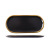 Nordic Style Black Gilt Edging Porcelain Storage Tray Jewelry Tray Dim Sum Plate Dinner Plate Cake Plate Swing Plate