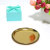 10cm Stainless Steel round Plate Jewelry Storage Tray Metal Jewelry Ring Tray Jewelry Plate Dessert Plate