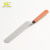 Stock Whole High Quality Stainless Steel Solid Wood Handle 8Inch Folding Angle Curve Pie Knife Butter Cream Baking Knife