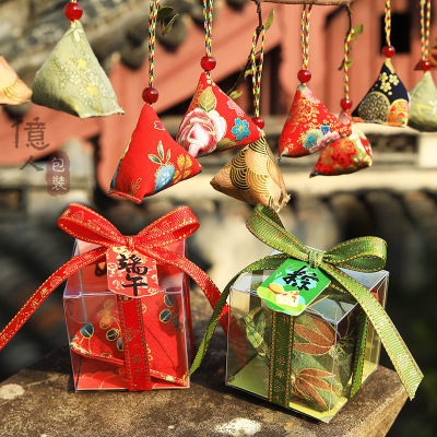 Yiren Dragon Boat Festival Gift Dragon Boat Festival Sachet Pure Moxa Leaf Wind Sachet Perfume Bag Pendant Gift Box Activity Gift