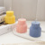 2021 New Aromatherapy Candle Simple Conjoined Geometric Fine Tooth Fine Stripe Pointed Candle Plastic PC Mold