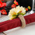Creative Simulation Linen Flower Napkin Ring Hotel Box DiningTable Decoration Napkin Ring Napkin Ring Whole